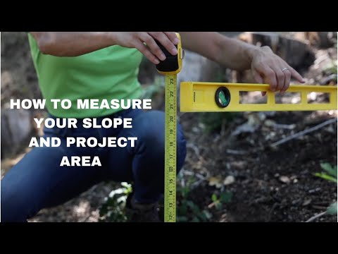 How to Measure Your Slope &amp; Project Area (w/ Quick Estimate)