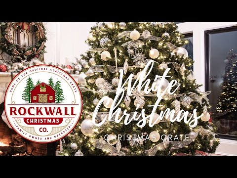 White Christmas - Christmas Crate - Christmas Tree Decoration Kit