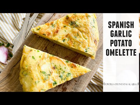 Spanish Garlic Potato Omelette | The ONE Omelette that TOPS them ALL