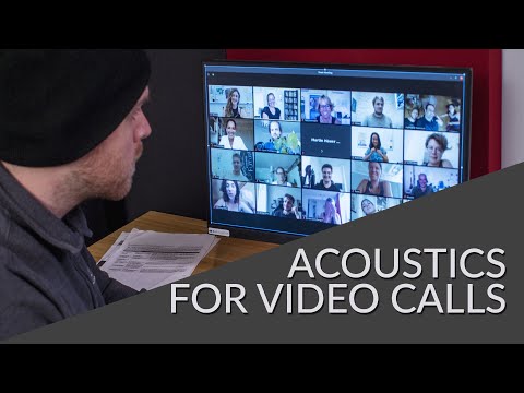 Improve your video calls with Acoustic Panels