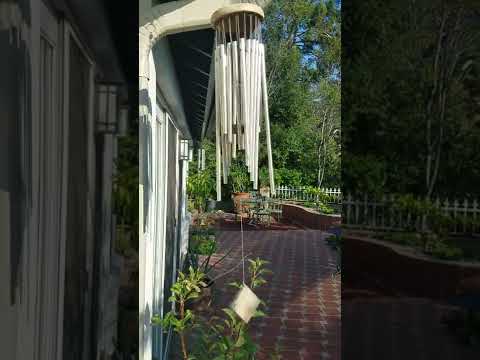 A Great Sound Feature Example for a Sensory Garden: A Simple Wind Chime
