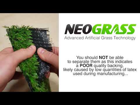 How to Test Artificial Grass Backing