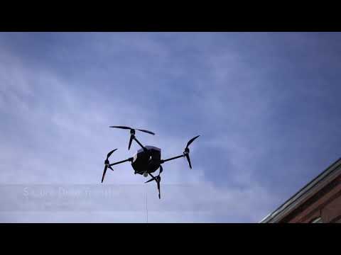 Remotely Deployable Tethered Surveillance System - SAMS-T drone-in-a-box by Easy Aerial