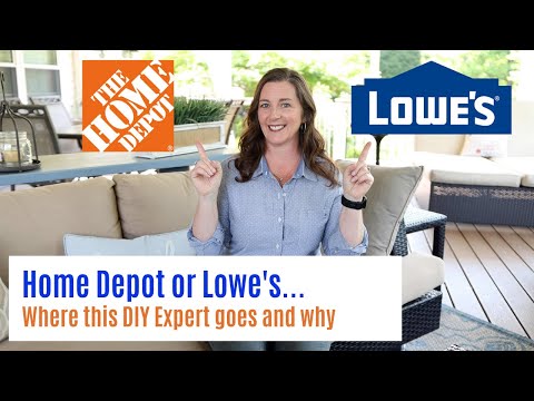 Home Depot vs Lowes - A DIY Expert Goes Shopping