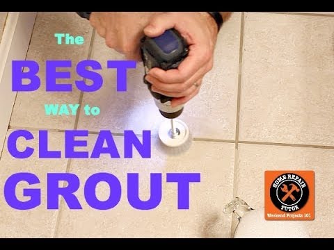 Best Way to Clean Grout (EVER!!!)