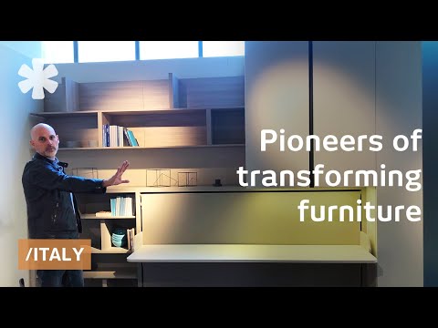 Clei: Italian family shapes high end space-saving furniture