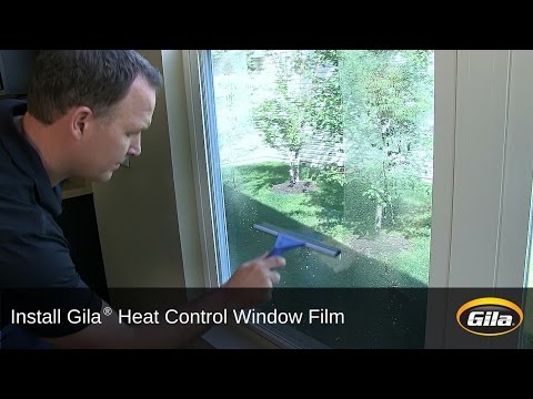 Install Gila® Heat Control Window Film (Adhesive Based)