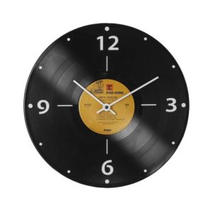 vinyl record wall clock uncommongoods
