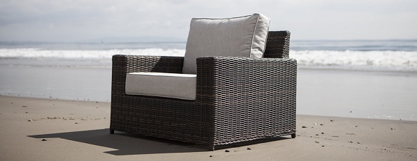 Yardbird Sustainability Outdoor Furniture Chair on Beach