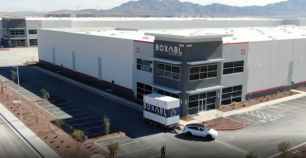 Boxabl Manufacturing Facility Las Vegas Drone View