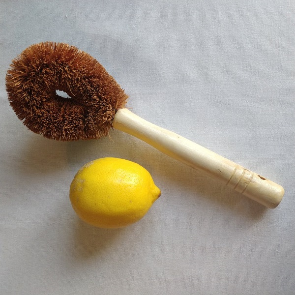 Multi-use Coconut Coir Brush YourGreenLife on Etsy