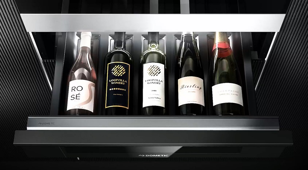 Dometic’s DrawBar: A Sleek Wine Cooler for Compact Spaces