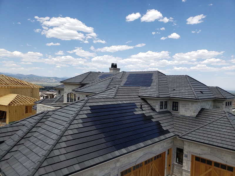 SunTegra Solar Energy Shingles New Home Build