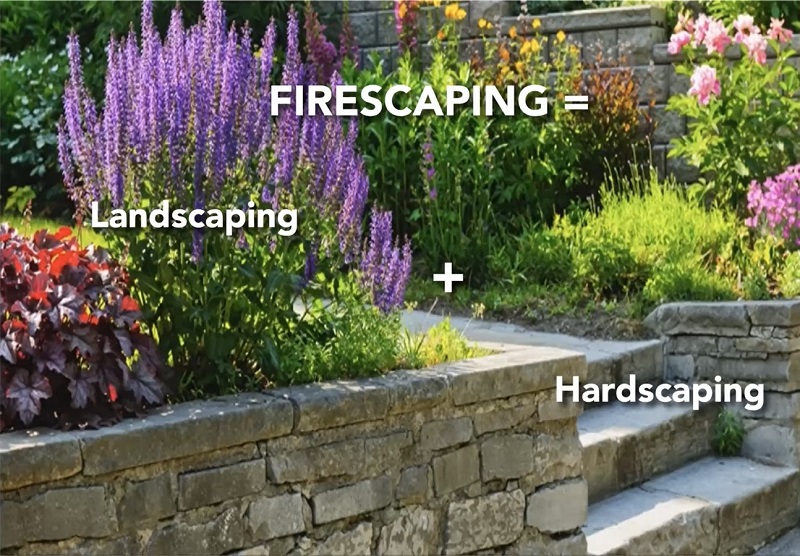 Fire Safe Marin Definition of Firescaping = Landscaping + Hardscaping