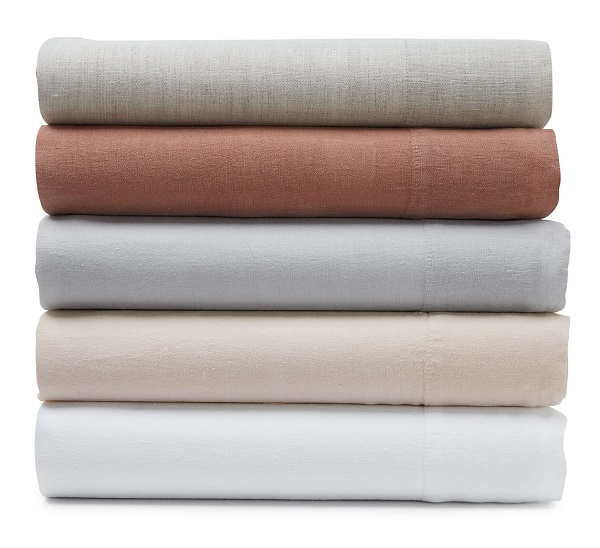 Mitchell Gold + Bob Williams 100% Organic Linen Bedding Collection Color Options