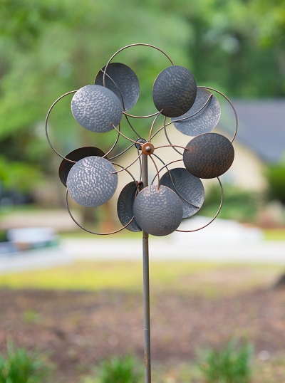 Wind Spinner for a Sensory Garden