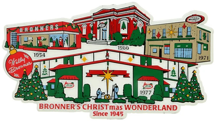 Bronner's Christmas Wonderland Images of Images Across the Years