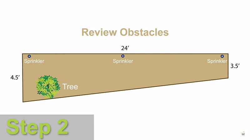 Step 2 Dirt Locker Erosion Control Installation: Review Obstacles