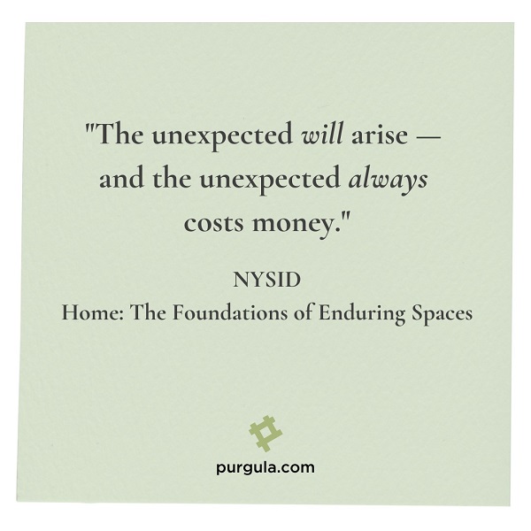 NYSID Interior Design Quote about unexpected costs