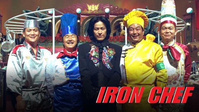 Iron Chef promo photo for season 2, original cooking competition show from Japan