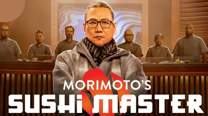 Morimoto's Sushi Master food competition show on Roku