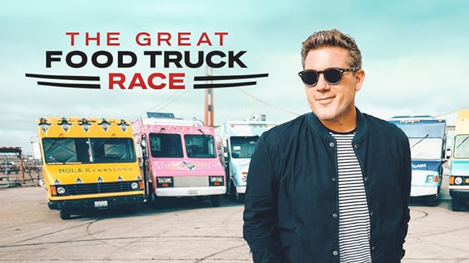 The Great Food Truck Race competition show and host Tyler Florence