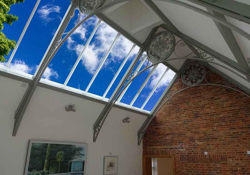 Artificial skylights in a house attic installed by Artificial Sky