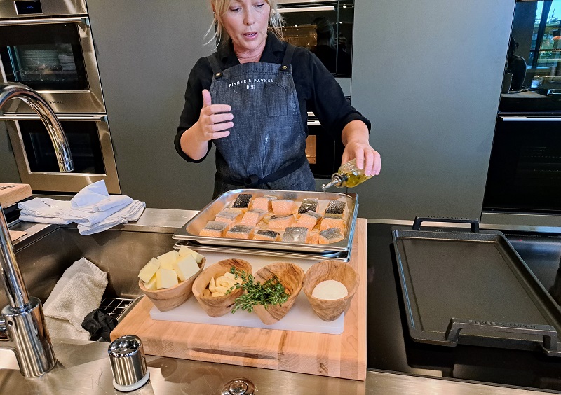 Fisher  & Paykel Mastery of Temperature Experience Costa Mesa, Chef Jenny Messing