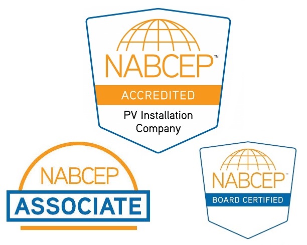NABCEP Certification Badges