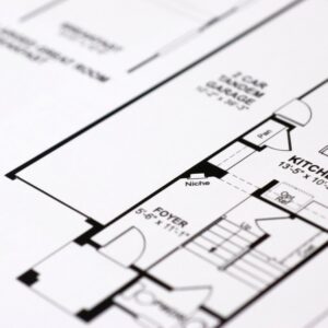 IBS 2024 10 Common Floor Plan Design Mistakes - example black and white floor plan