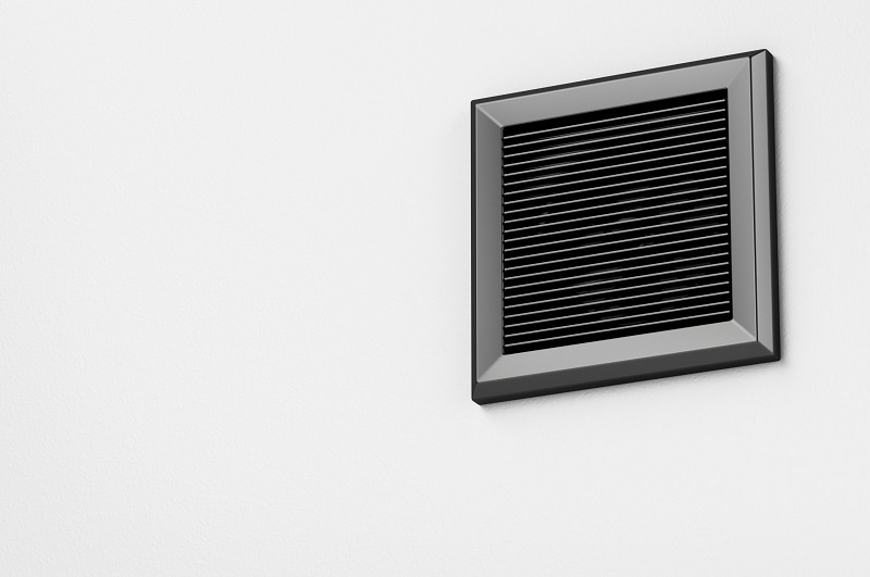 Modern gray exhaust fan