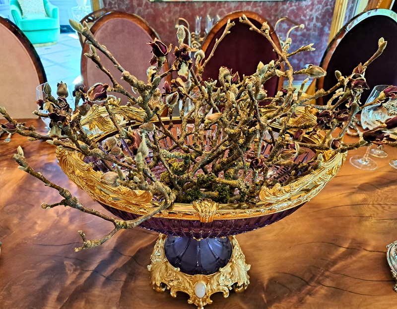 HF Home Jewels crystal bowl featured in the 2024 Pasadena Showcase House by B. David Levine