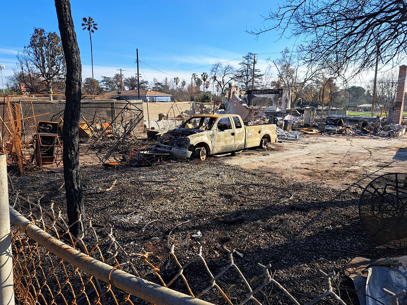 Altadena Eaton Fire lot to be cleared of debris (Phase 2)