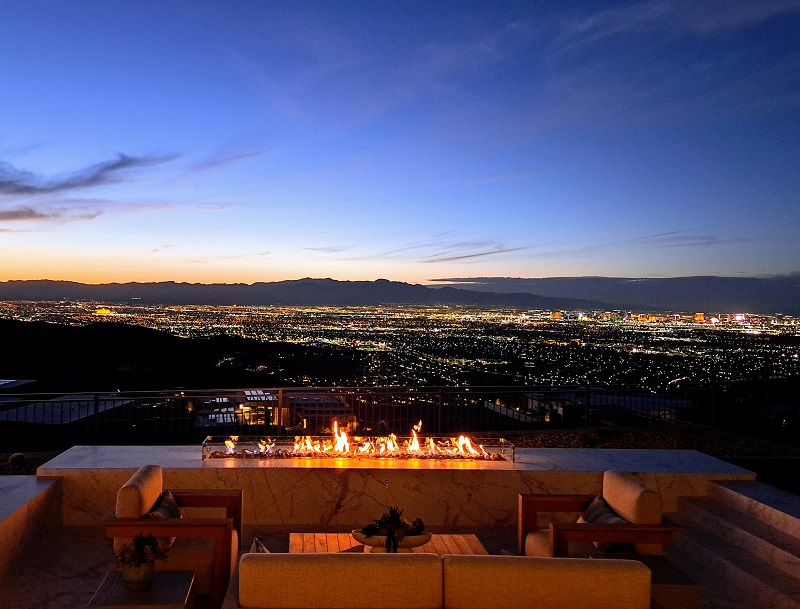 TNAH 2025 serene nighttime view of Las Vegas