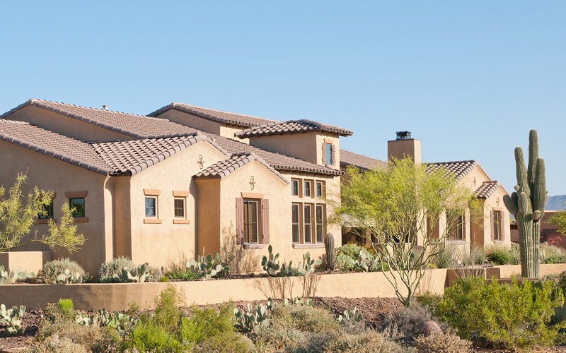 Clay tile roofs in Arizona