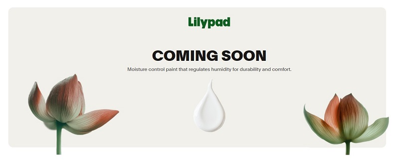 Lilypad Coming Soon Message by Adept Materials