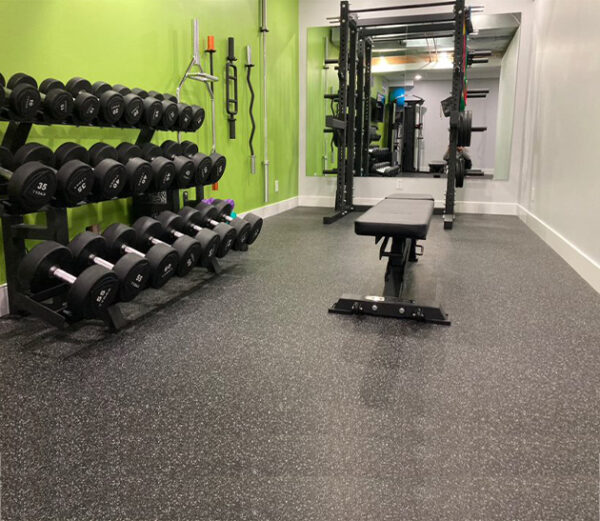 Rubber King rubber gym flooring