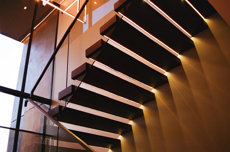 Viewrail FLIGHT Stairs in the New American Home 2025