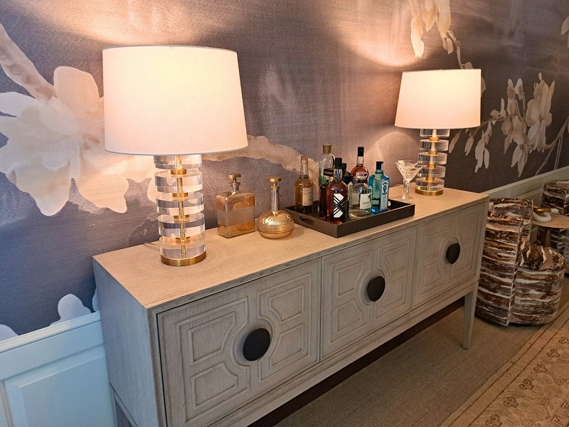 PSH 2025 Formal Dining Room designed by Maria Videla-Juniel: featuring a Universal Sideboard