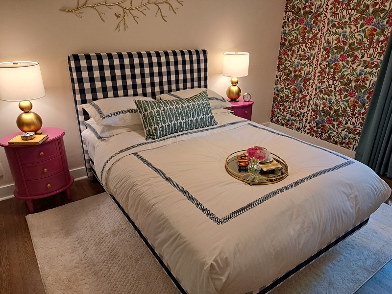 PSH 2025 Guest Suite designed by Karen Billman showcasing a Hästens Bed