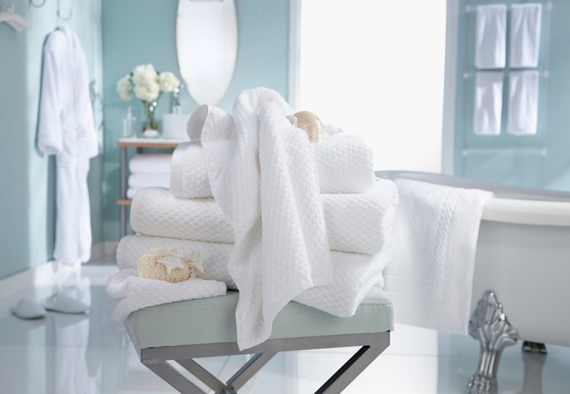 Boca Terry luxury resort collection towels, bathrobes, and slippers