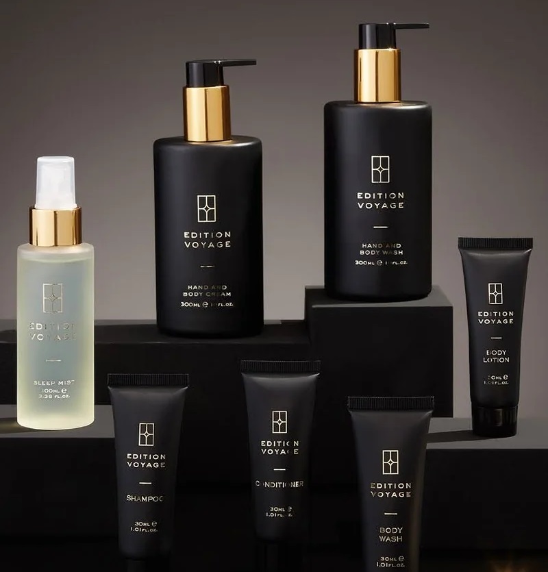 Buzz Edition Voyage Luxury Wet Amenities for Hotels & Resorts