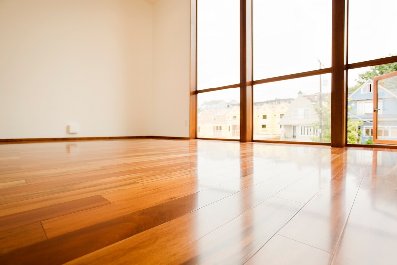 Hardwood floor detail of a vintage home