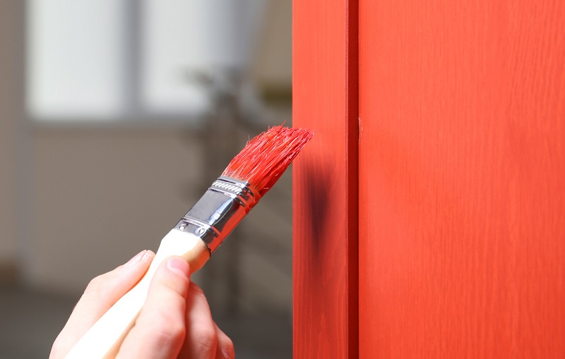 Painting interior cabinetry