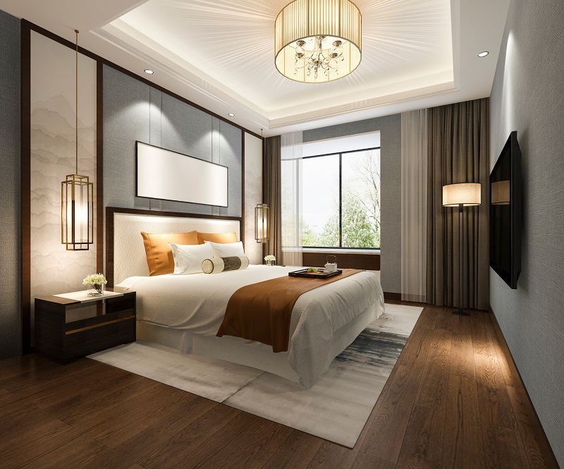 Spacious modern 5-star bedroom suite