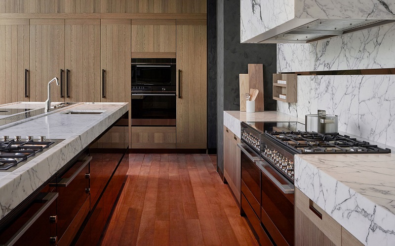 The Arclinea Contemporary Integrated Kitchen by Fisher & Paykel