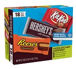 Hershey's, Kit Kat, Reese's Halloween Candy Variety Box, 18 count