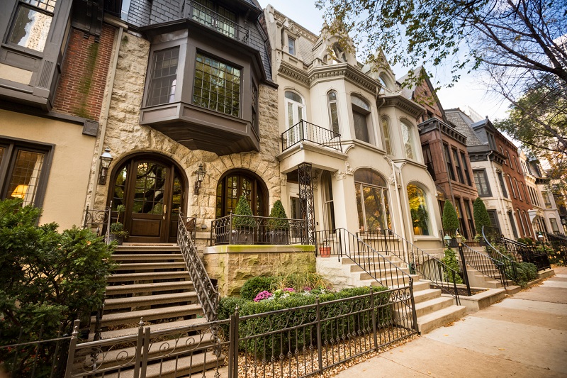Urban brownstone home