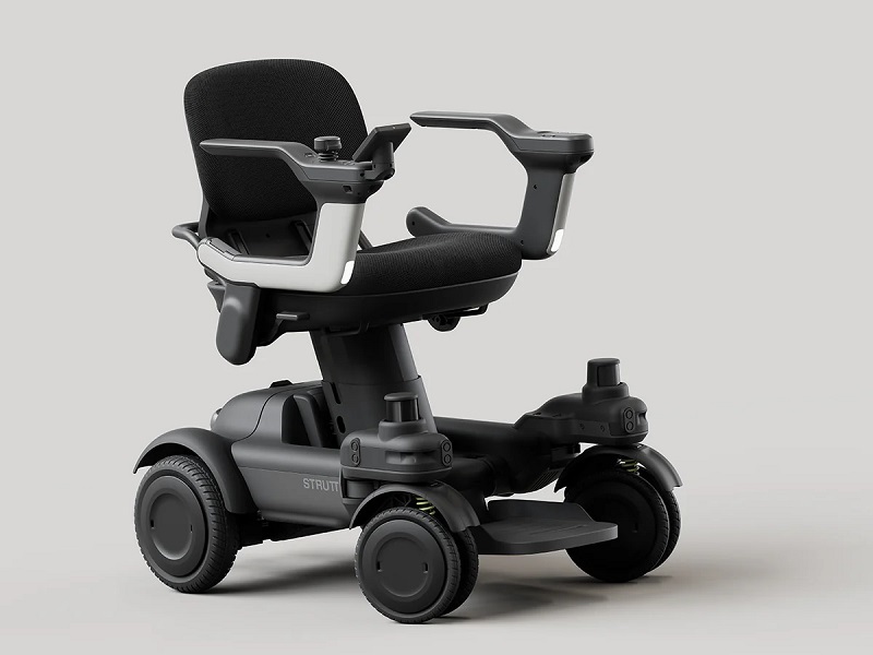Close up view of the Strutt EV1