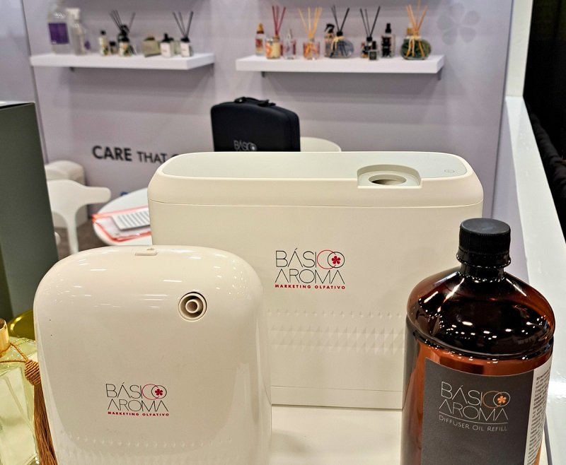 Basico Aroma's scent dispensers exhibited at HD Expo 2026